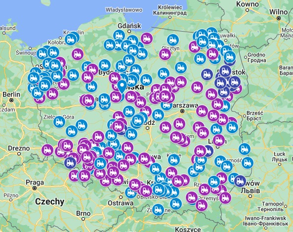 Ogólnopolski protest rolników. W Tarnobrzegu bez utrudnień.